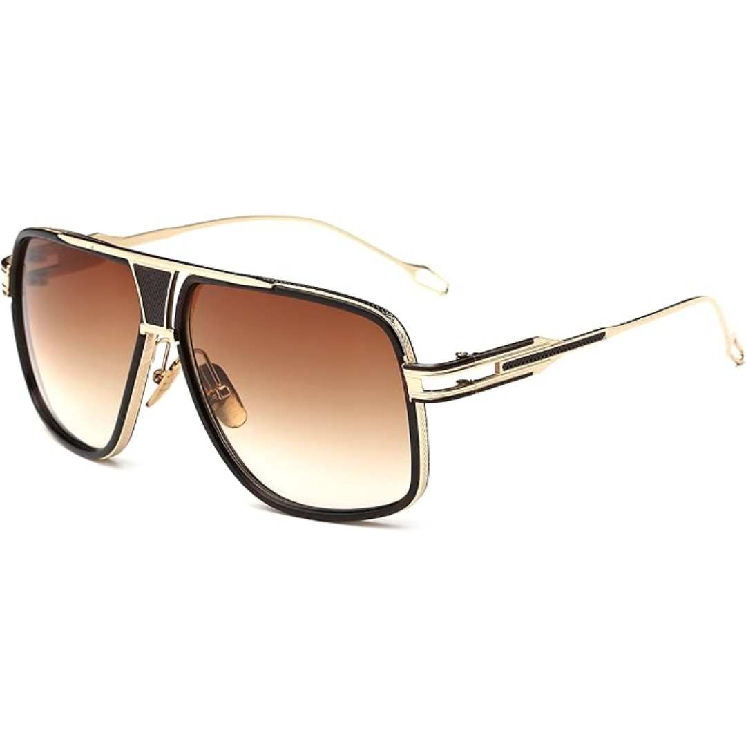 Gift for him: Men's classic aviator sunglasses, a stylish summer essential with reliable UV eye protection.
