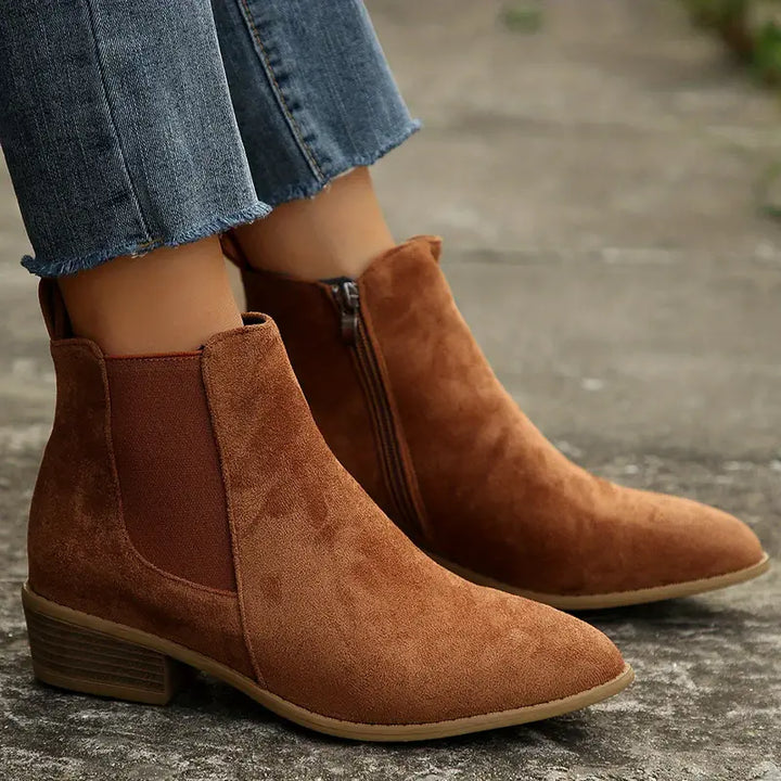 Stylish men's black Chelsea boots for comfortable, durable everyday wear. Versatile pull-on ankle boots for any occasion.