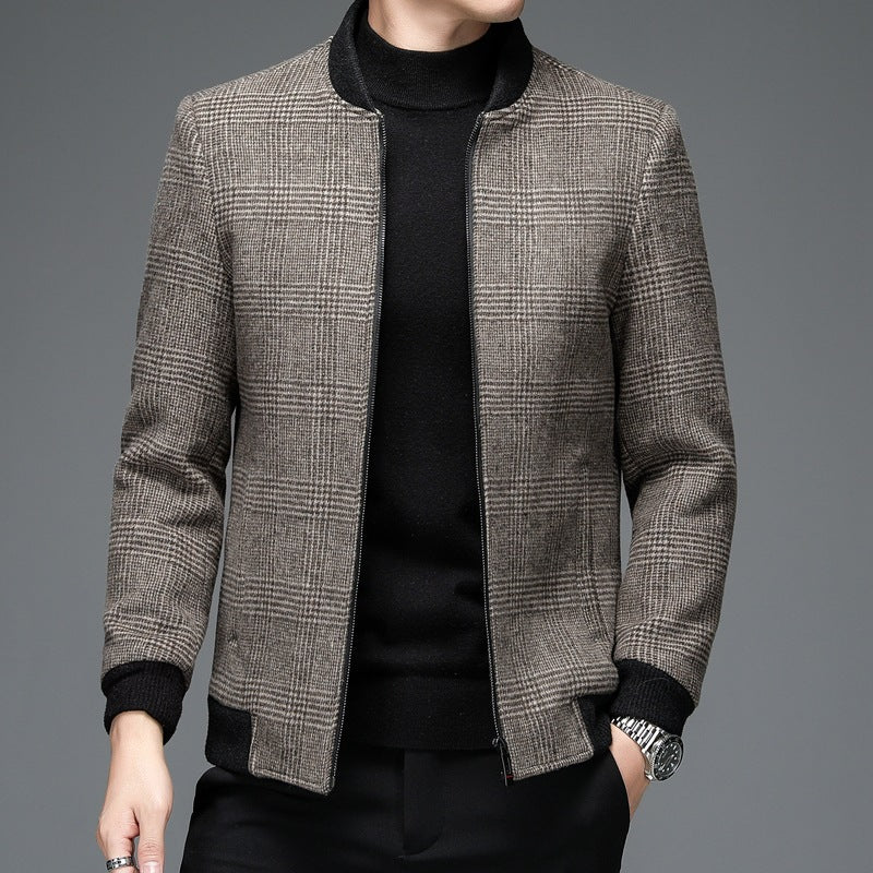 Men's classic tailored jacket, ideal for sophisticated business casual & smart casual style.