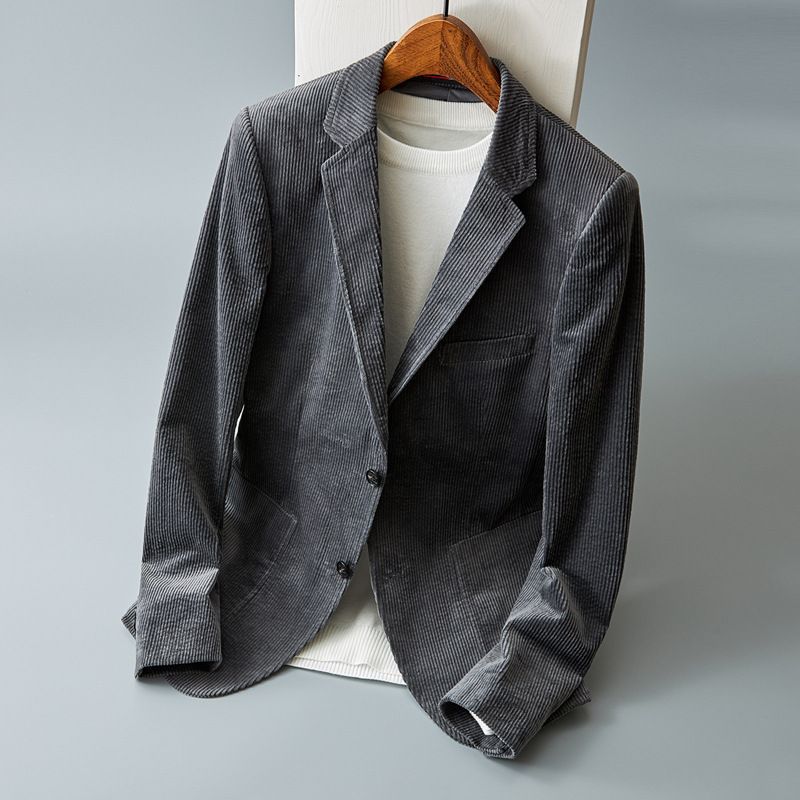 New arrival: Timeless men's classic textured blazer, a must-have for sophisticated men's fashion.