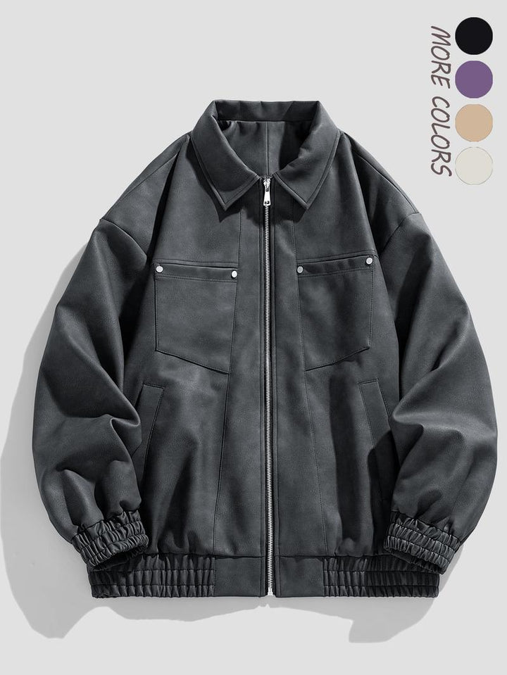 Versatile men's trucker jacket for everyday comfort and casual wear, perfect for layering.