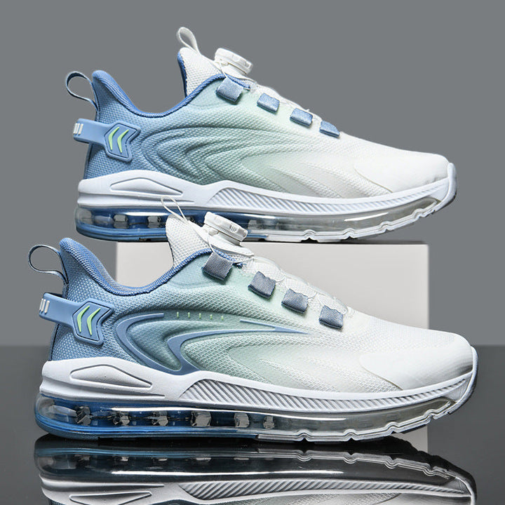 Men's Clayton Performance Sneakers in white, offering cushioned comfort for running and active lifestyles.