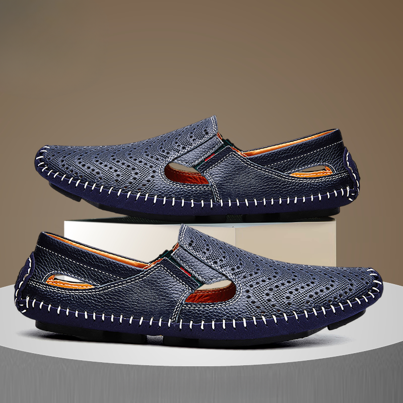 Comfortable men's walking sandals, adjustable strap, ideal for all-day summer wear & outdoor activities.