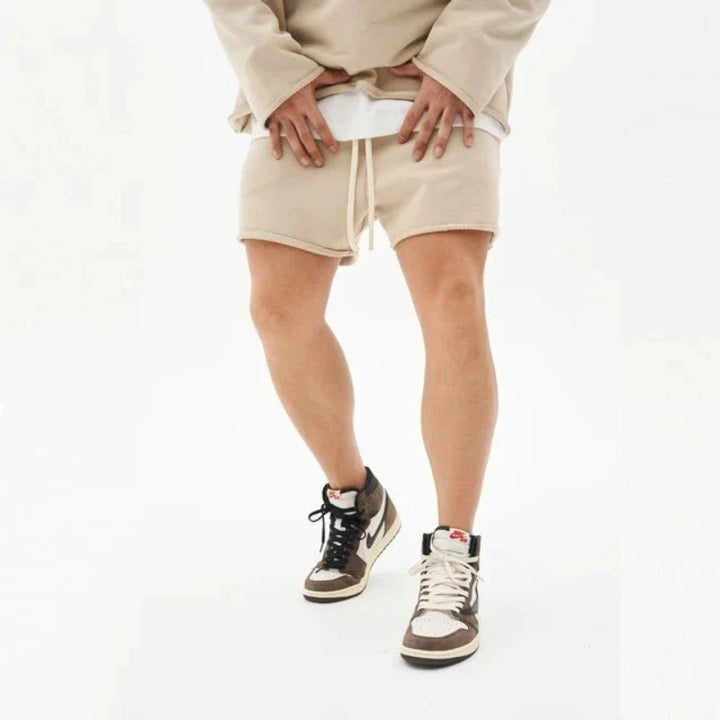 Comfortable men's activewear shorts, perfect for training, gym, or casual wear.