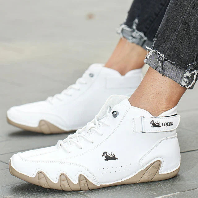 Men's natural walking barefoot feel footwear for improved foot health and comfortable casual style.