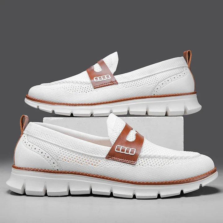 Versatile men's comfortable footwear, slip-on loafers perfect for any casual style.