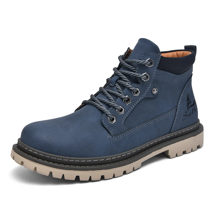 Versatile men's ankle boots for hiking, walking, and casual wear, built for durability.