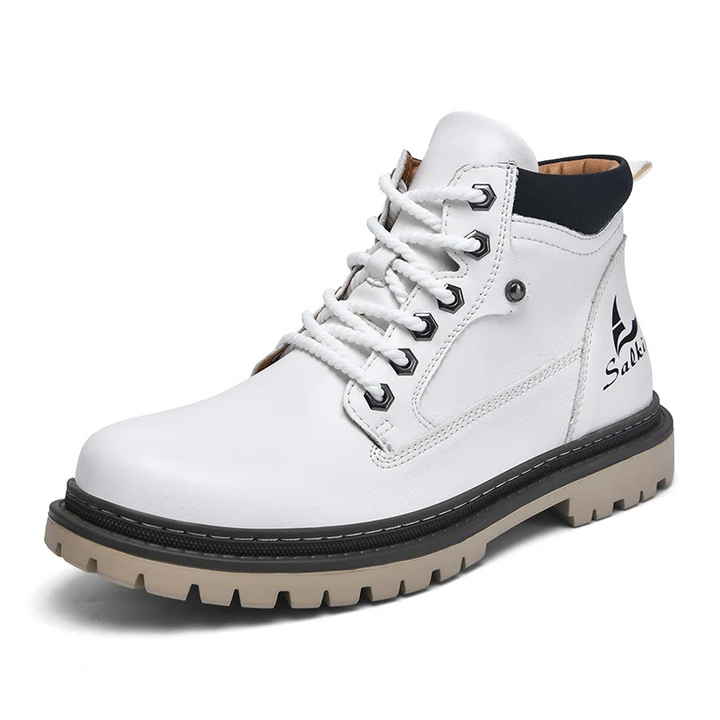 Comfortable men's durable ankle boots with excellent traction for versatile outdoor use.