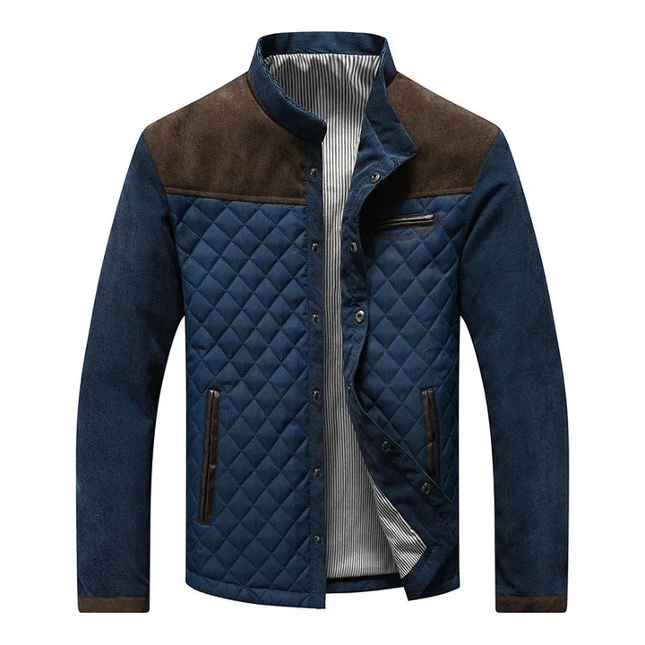 Men's durable brown winter jacket for all-weather protection. Warm, versatile outerwear ideal for cold climates & everyday wear.