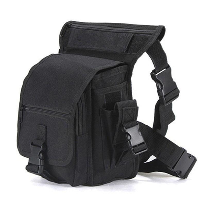 High-quality men's water-resistant tactical drop leg bag for outdoor and utility gear.