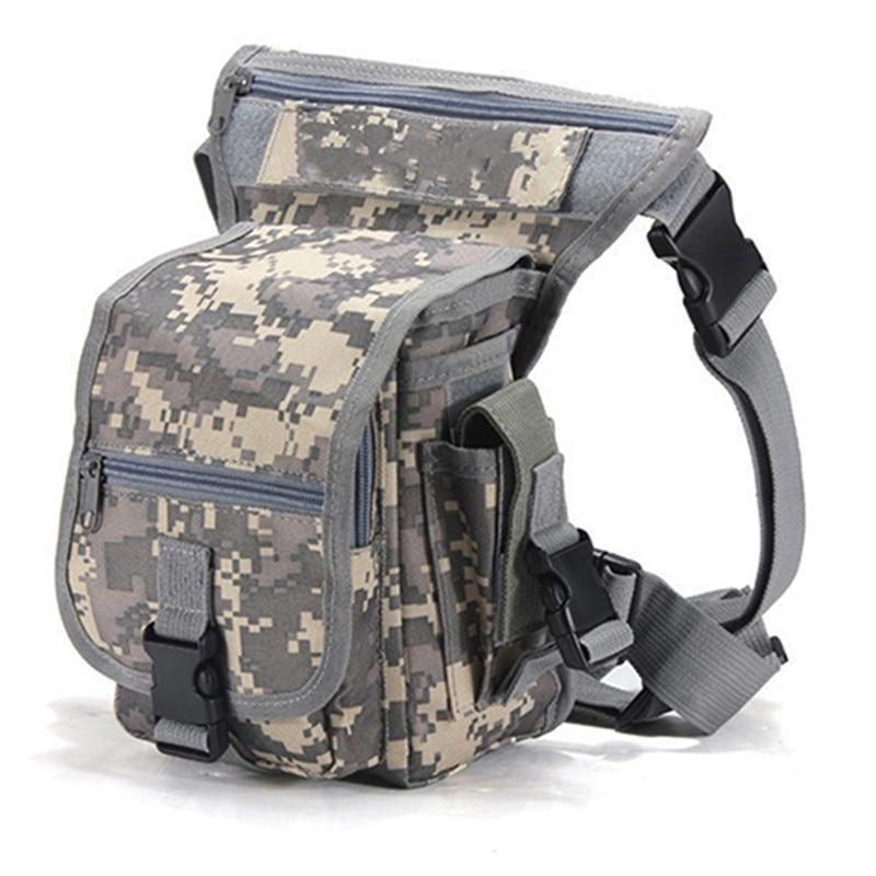Robust men's drop leg bag, multi-pocket design provides ample utility storage.