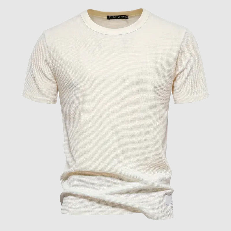 Versatile men's short sleeve tee, an everyday essential and wardrobe staple for casual style.