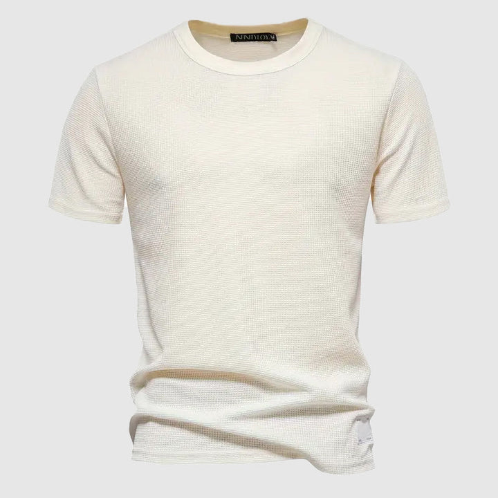 Versatile men's short sleeve tee, an everyday essential and wardrobe staple for casual style.