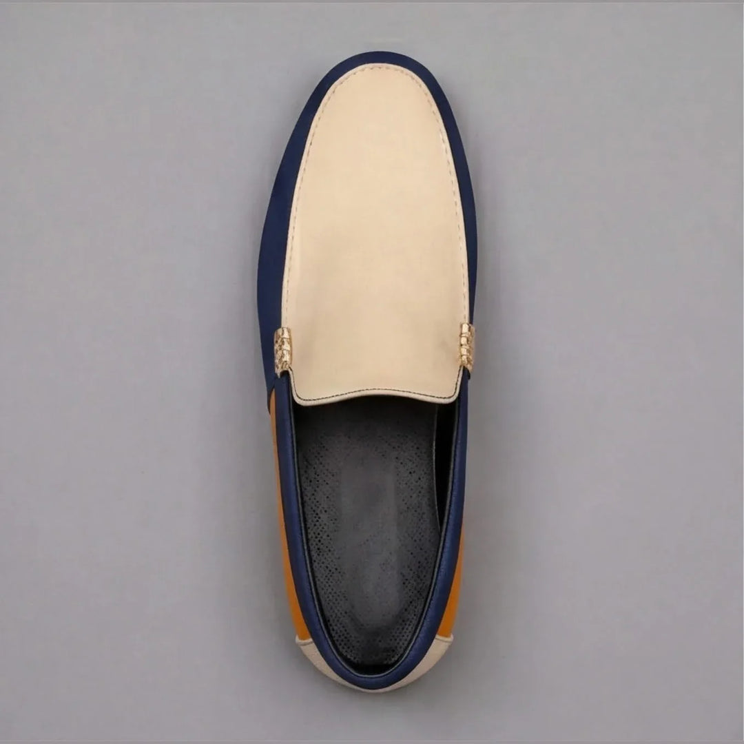 Men's slip-on loafers with cushioned support. Offering all-day comfort and easy wear casual style.
