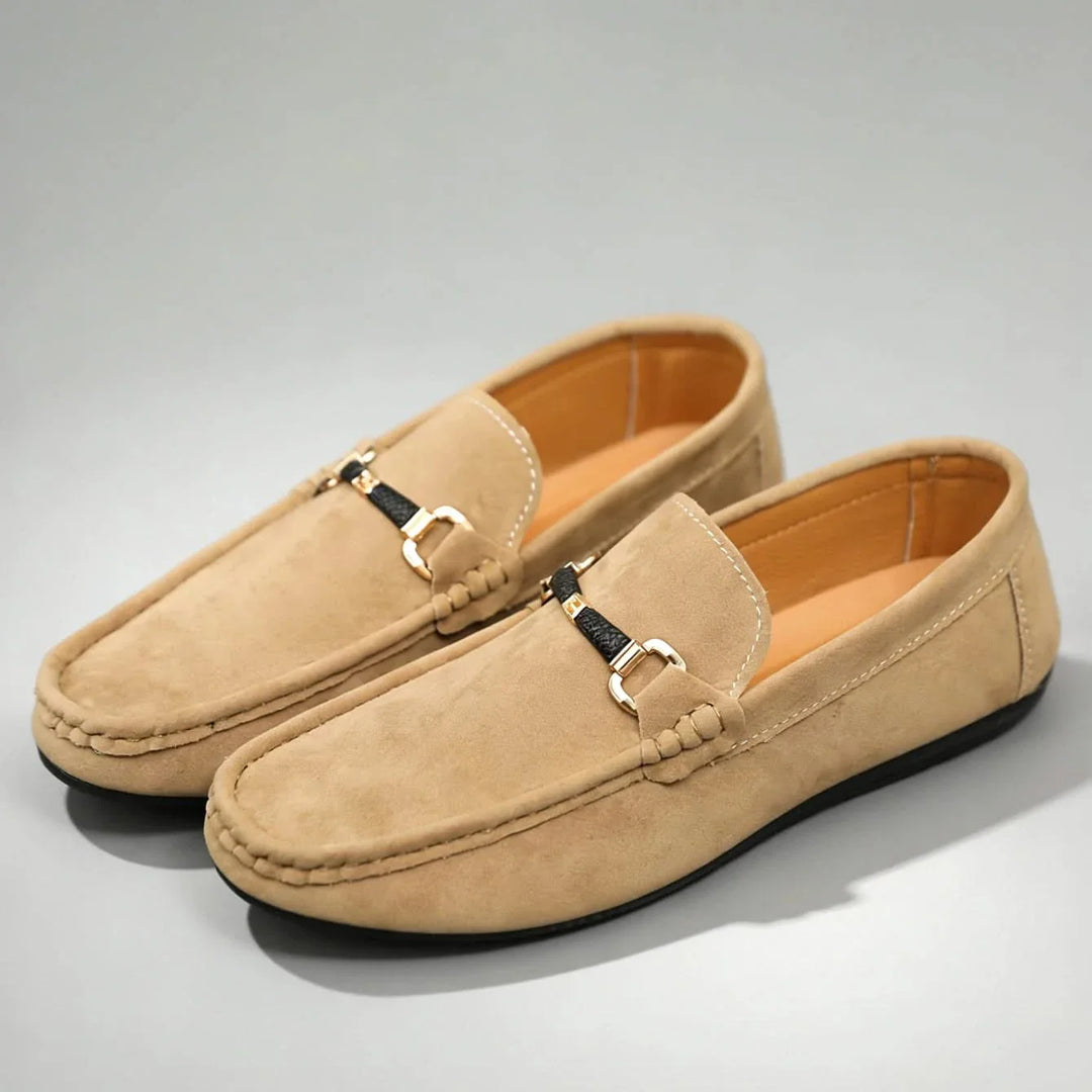 Men's elegant slip-on loafers for versatile style and all-day comfort, ideal for office or casual wear.