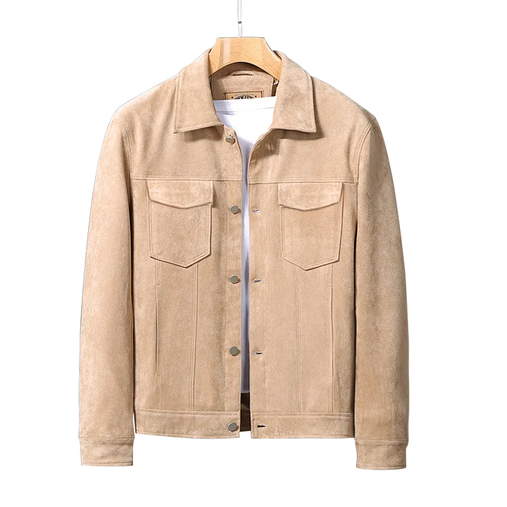 Men's Everyday Button-Front Jacket. Versatile outerwear for a comfortable and casual style.