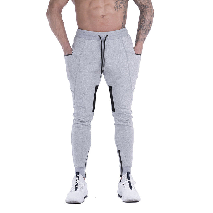 Casual wear men's tapered joggers, ideal for relaxing at home or outdoor activities. Soft cotton blend.