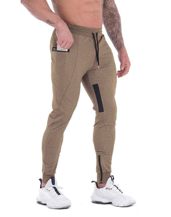 Breathable cotton blend men's joggers, tapered for a sleek look and everyday comfort.