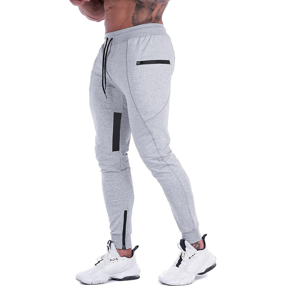 Soft cotton blend men's joggers, tapered fit, designed for everyday comfort and active lifestyles.