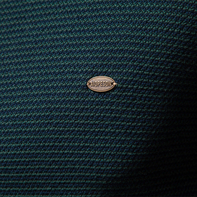 Versatile men's half-zip pullover sweater, Florence design for smart-casual style.