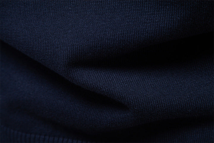 Stylish men's pullover sweater with a half-zip closure, part of the Florence collection.