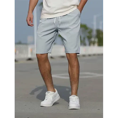 Comfortable men's casual high-waist shorts. Ideal for summer, travel, and relaxed everyday wear.