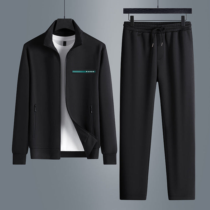 Casual men's Hype Edge tracksuit set, perfect athleisure wear for relaxed comfort & everyday style.