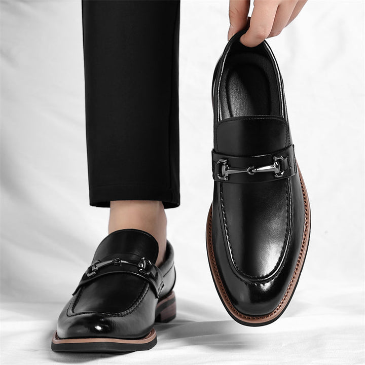 Men's sleek Italian loafers, slip-on comfort shoes. Perfect for formal, casual, and everyday wear. Durable.