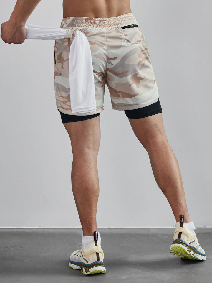 Men's Kinetic mesh shorts, engineered for maximum breathability during intense workouts.