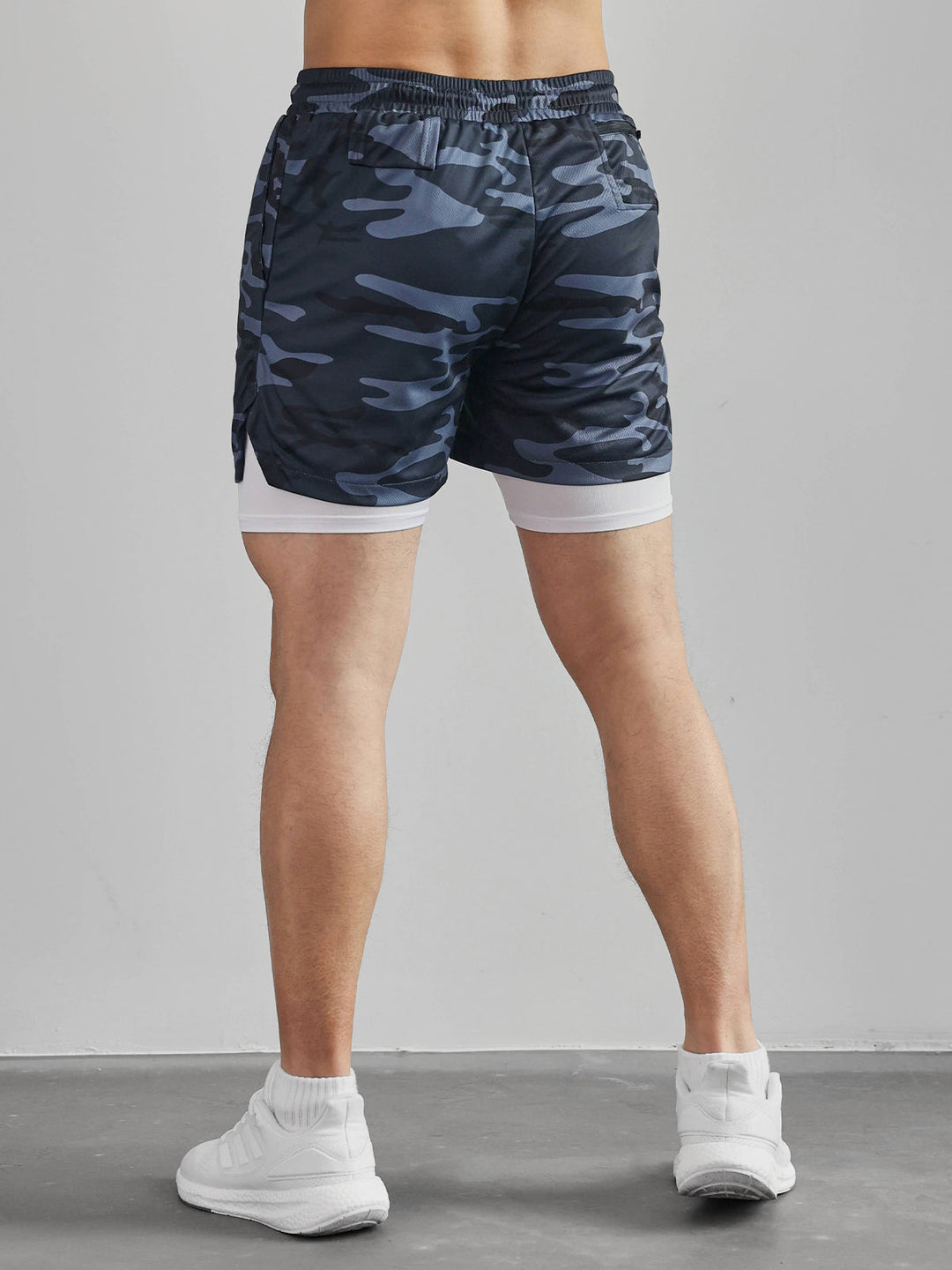 Durable men's Kinetic mesh shorts for long-lasting athletic performance and training.