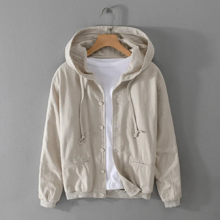 Men's lightweight breathable leisure hoodie for ultimate everyday comfort & casual style.