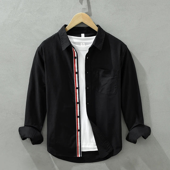 Stylish men's lightweight button-up shirt for effortless smart casual looks. Perfect top for summer.