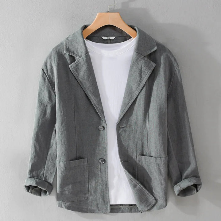 Men's comfortable lightweight casual jacket with a unique style, ideal for versatile everyday wear.