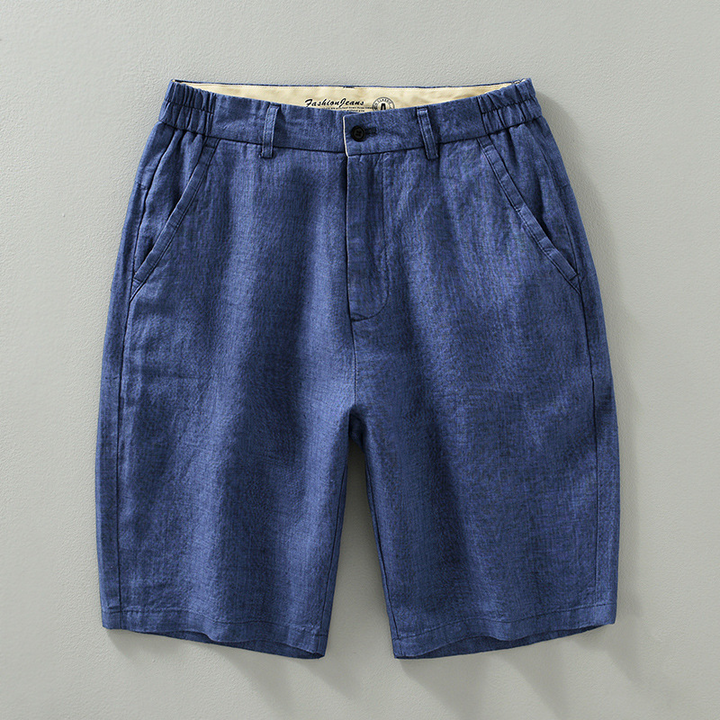 Modern style men's comfortable lightweight shorts, designed for everyday wear with an elastic waist.