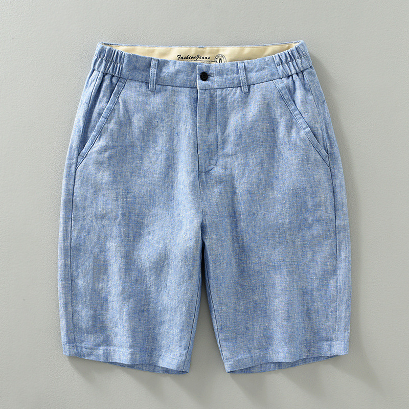 Breathable men's lightweight summer shorts, offering ultimate comfort and a relaxed fit for warm days.