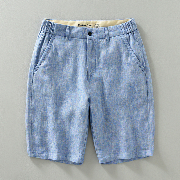 Breathable men's lightweight summer shorts, offering ultimate comfort and a relaxed fit for warm days.