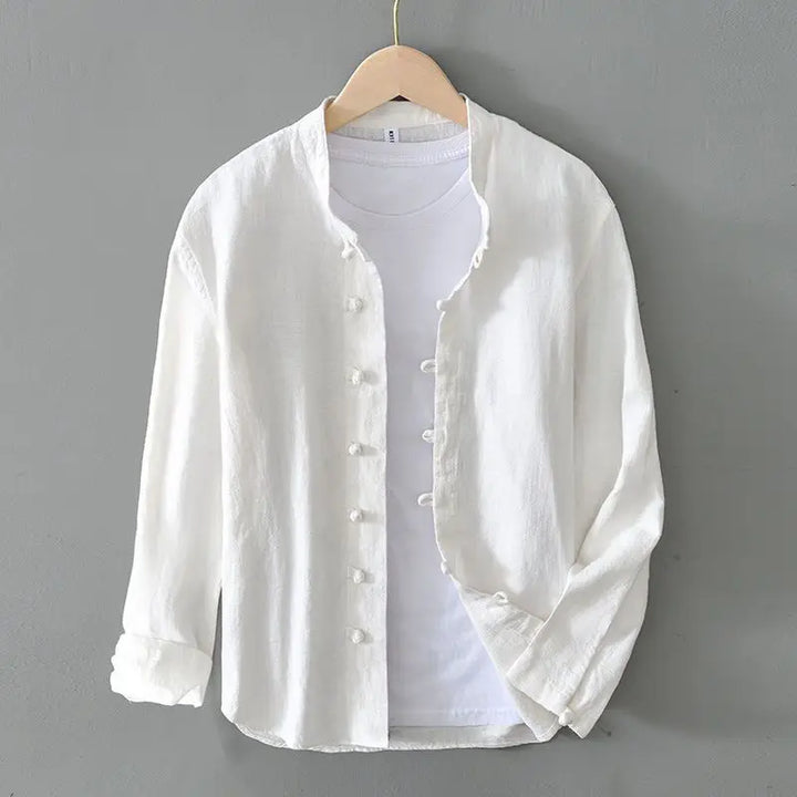 Versatile men's Katana style lightweight jacket for summer & spring. Chic, comfortable casual outerwear.