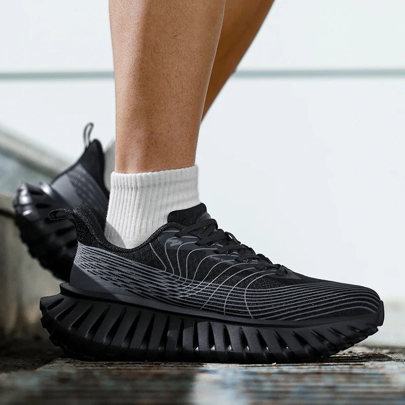 Men's lightweight running shoes with superior comfort. Breathable athletic sneakers for performance, gym & all-day wear.