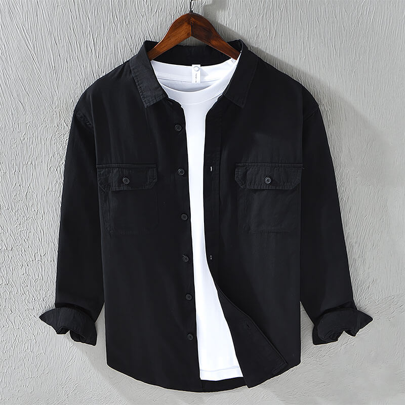 Everyday men's fashion: Lisbon Relaxed Fit button-down, a versatile casual shirt.