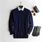 Navy Blue Round neck