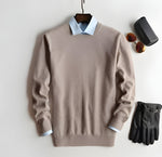 Brown Round neck