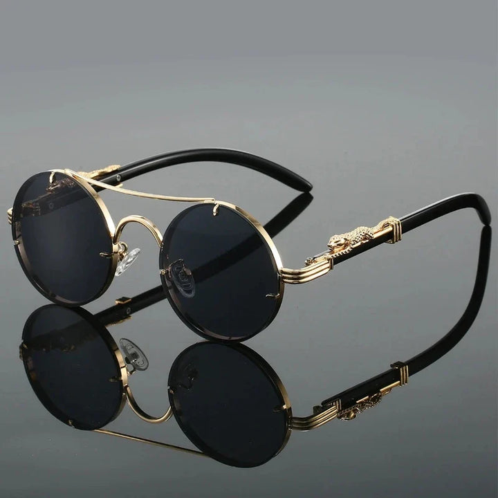 Men's Legacy luxury sunglasses, features wooden temples, gradient lenses & UV protection for stylish eyewear shades.