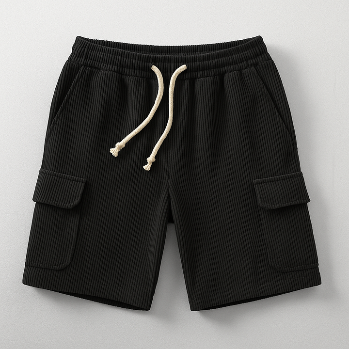 Lavender Men's Maverick relaxed fit cargo shorts, stylish and comfortable for casual summer fashion.