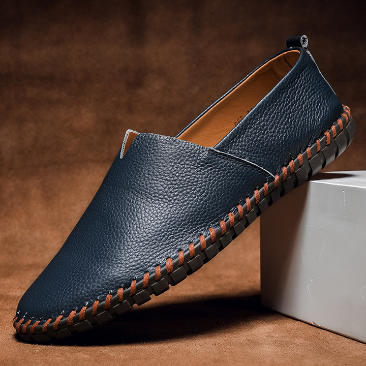 Millepied men's slip-on loafers for superior everyday comfort. Non-slip casual & dress footwear for men.