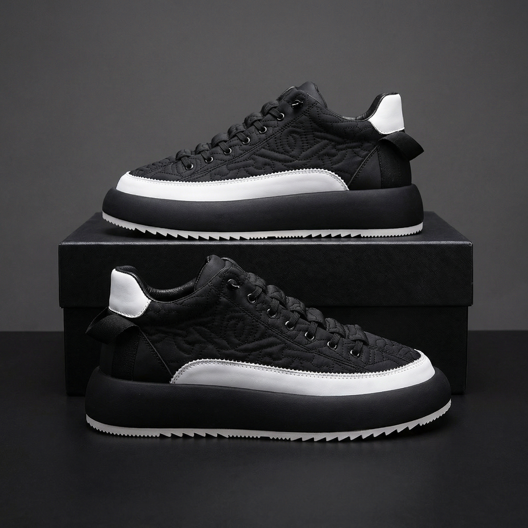 Versatile men's casual sneakers, designed for comfort and style with a lightweight construction and modern aesthetic.