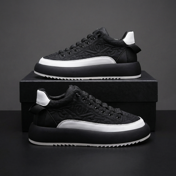 Versatile men's casual sneakers, designed for comfort and style with a lightweight construction and modern aesthetic.