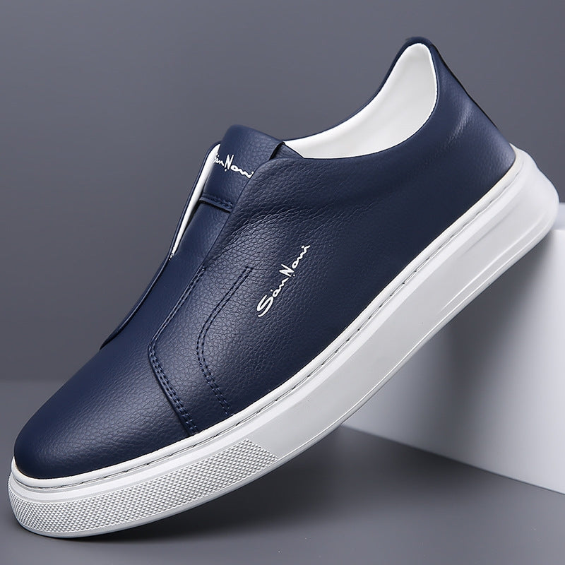 Men's modern slip-on sneakers for everyday comfort & style. Lightweight, minimalist design.