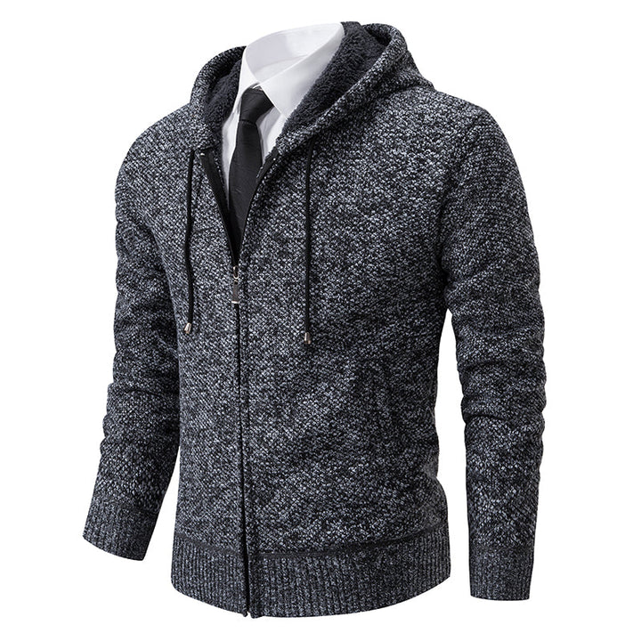 Men's modern zip-up hoodie in a comfortable, casual style for everyday and layering.