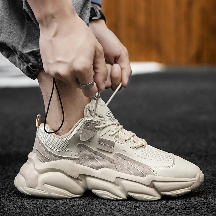 All-day comfort men's chunky sneakers, durable and stylish for daily casual wear.