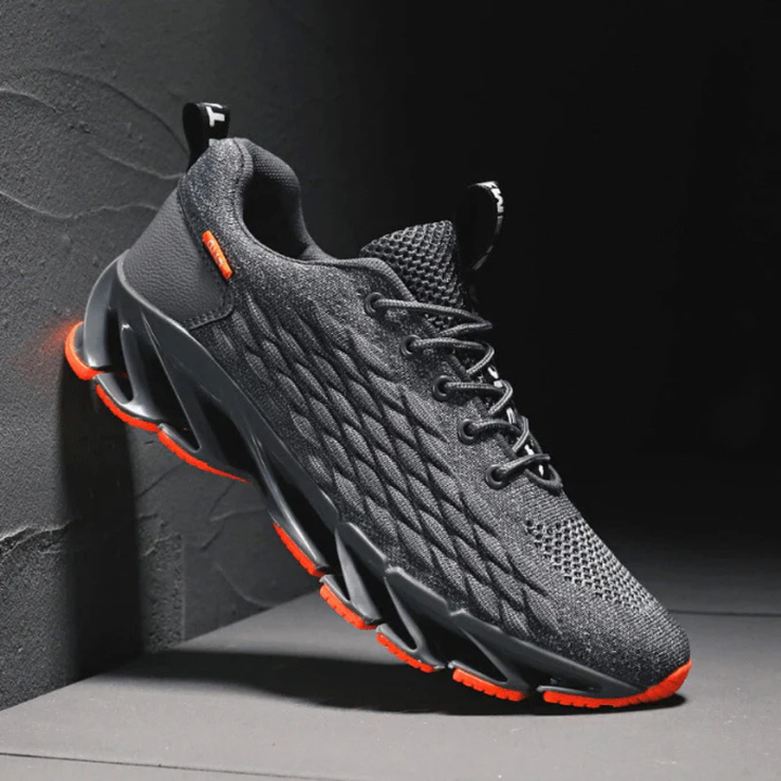 Men's New4 responsive athletic sneakers for running & gym. Comfortable performance footwear with cushioning.